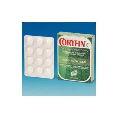 Coryfin c mentol fără zahăr 48 g