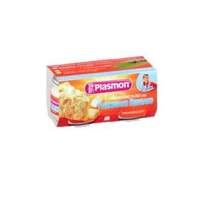 Brânză parmezan omogenizată Plasmon 80 g x 2 bucăți