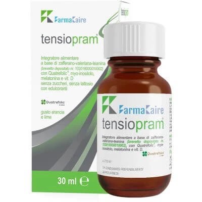 Tensiopram picături 30 ml aromă de portocale și lime