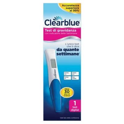 Test de sarcină Clearblue cu indicator săptămânal 1 buc