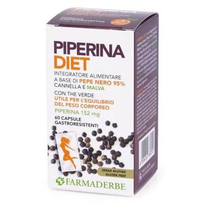 Piperine dieta 60 capsule