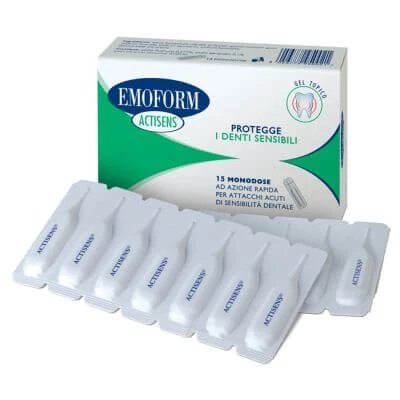 Emoform actisens gel 15 flacoane 2 ml