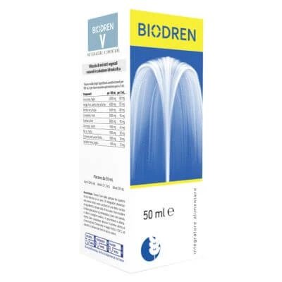 Biodren v 50 ml soluție hidroalcoolică