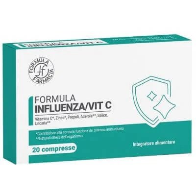 Flu/vit c formula 20 comprimate