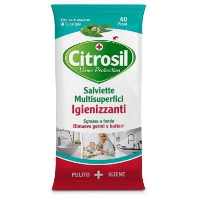 Citrosil șervețele de curățare eucalipt 40 bucăți