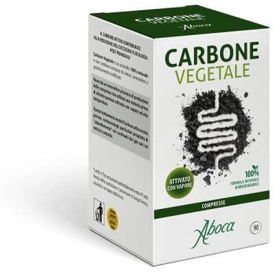 Cărbune vegetal 90 comprimate