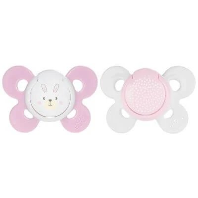Chicco comfort girl suzetă silicon 0-6 luni 1 buc