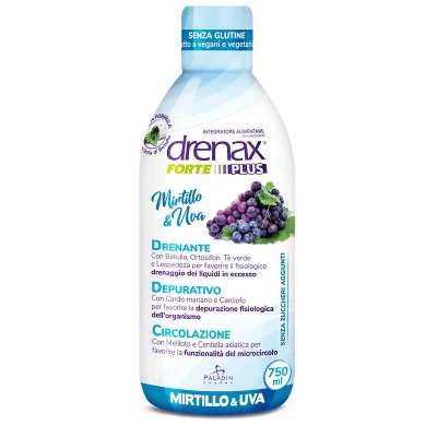 Drenax forte plus original cu afine și struguri 750 ml