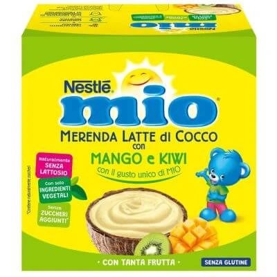 Mio snack lapte de cocos cu mango și kiwi 4 buc 90 g