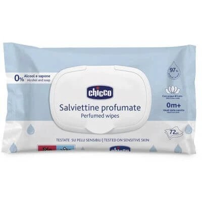 Șervețele Chicco 72 bucăți placă