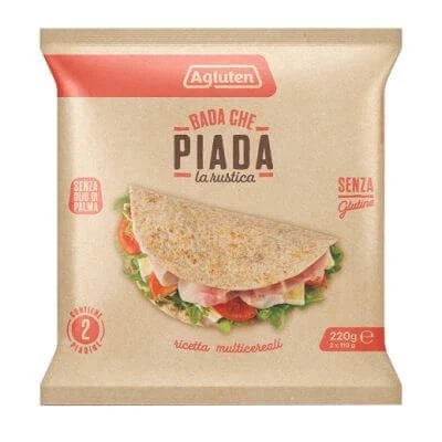 Agluten bada che piada la rustica 220 g