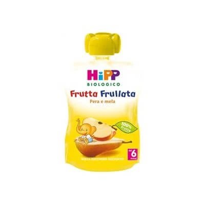 Hipp bio smoothie de fructe pară măr 90 g