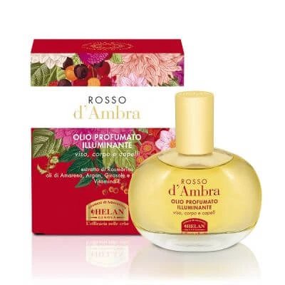 Ulei de parfum iluminator roșu chihlimbar 50 ml