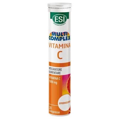 Esi multicomplex vitamina c 20 comprimate efervescente