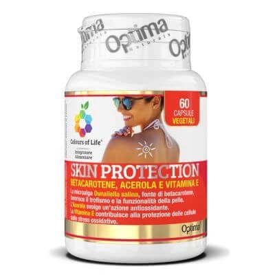 Colours of life protecția pielii 60 capsule vegetariene 500 mg