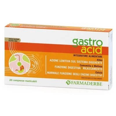 Gastro acid 20 comprimate masticabile