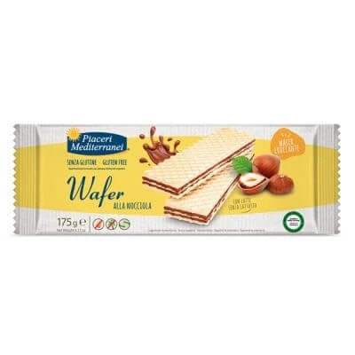 Piaceri mediterranei wafer alune 175 g