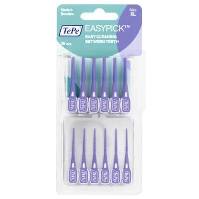 Tepe easypick xl violet 36 bucăți