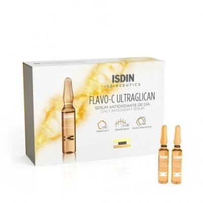 Isdinceutics flavo c ultraglican 10 fiole