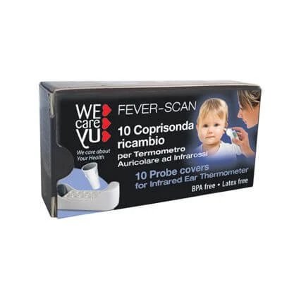 Cupe de înlocuire pentru termometrul cu infraroșu wecareyu fever-scan 10 bucăți