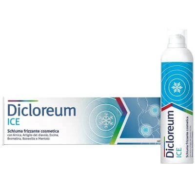 Spumă de gheață Dicloreum 150 ml