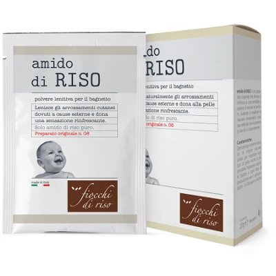 Fulgi de orez amidon de orez pulbere calmantă 100 g