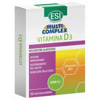 Esi multicomplex vitamina d3 30 comprimate