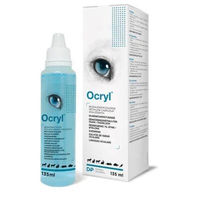 Ocryl spălător de ochi 135 ml