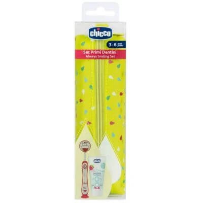 Set dentar Chicco 3-6 ani roz