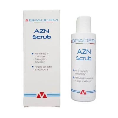 Azn scrub 150 ml braderm