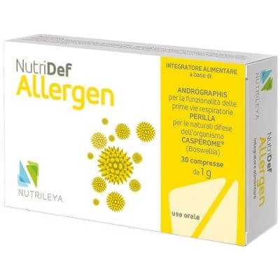 Nutridef alergen 30 comprimate