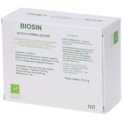Biosin formulă nouă 60 capsule