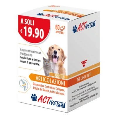 Active pet wellbeing articulații 60 tablete palatabile