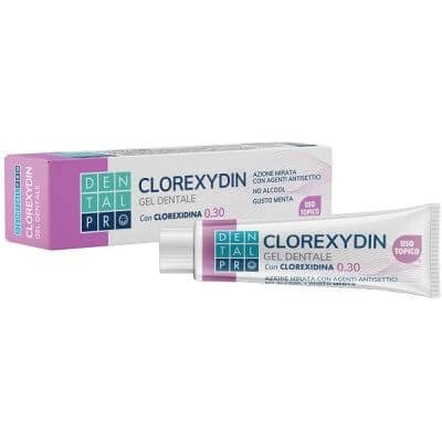 Dentalpro gel pastă de dinți clorexydin 0.30 30 ml