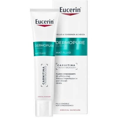 Eucerin dermopure lichid matifiant clinic 40 ml