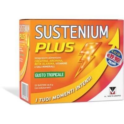 Sustenium plus promo cu aromă tropicală 22 pliculețe