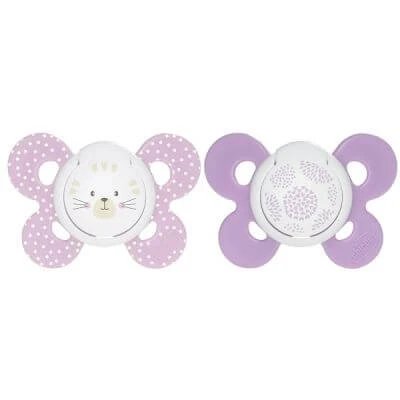 Chicco comfort girl suzetă silicon 6-16 luni 1 buc