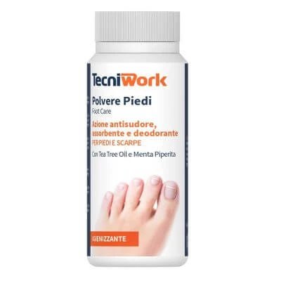 Tecniwork deodorant pentru picioare pulbere flacon 75 g