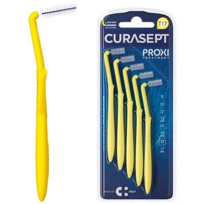 Curasept proxi t17 galben/galben 6 bucăți
