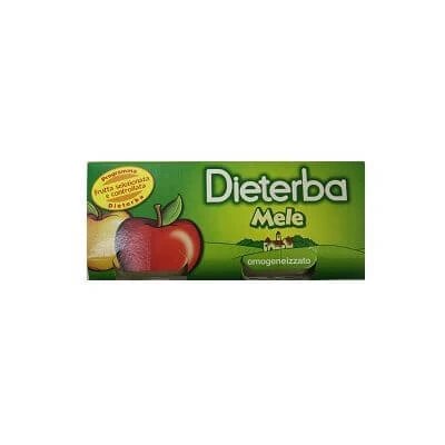 Dieterba măr omogenizat 3 bucăți 80 g