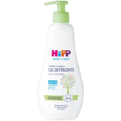 Hipp baby care gel de curățare corp păr 400 ml