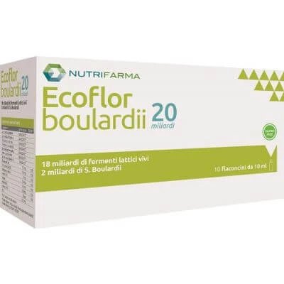 Ecoflor boulardii 20 miliarde flacoane de 10 ml