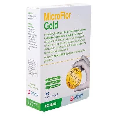 Microflor gold 30 capsule
