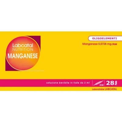 Labcatal nutriție mangan 28 fiole 2 ml