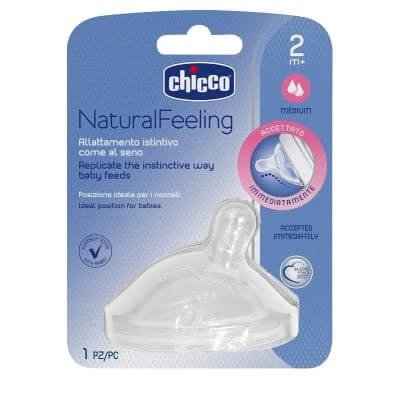 Tetină Chicco stepup nou 2m+ debit mediu