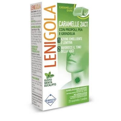 Bomboane balsamice Lenigola 2act