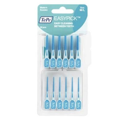 Tepe easypick m/l albastru 36 bucăți