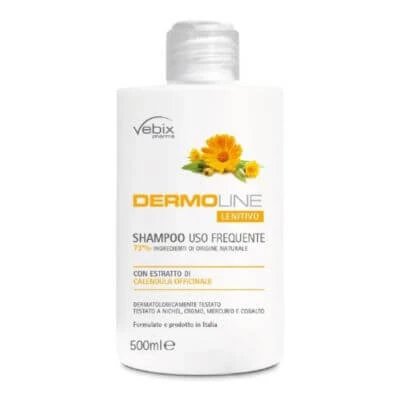 Vebix dermoline șampon calendula utilizare frecventă 500 ml