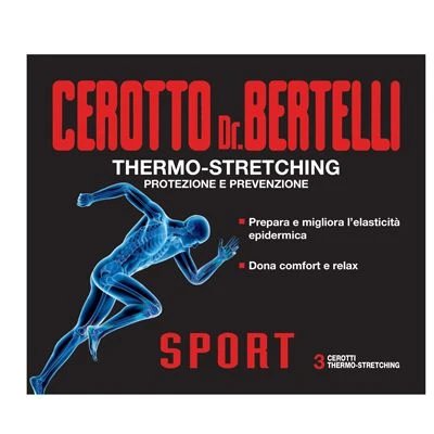 Tencuială sport Dr. Bertelli 3 bucăți