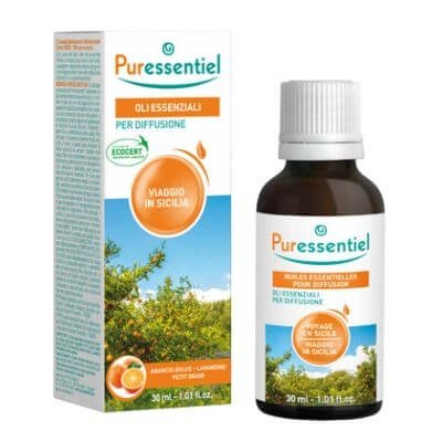 Puressentiel amestec de difuzie de călătorie Sicilia 30 ml